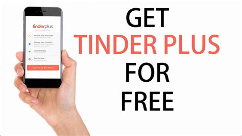 get tinder plus for free